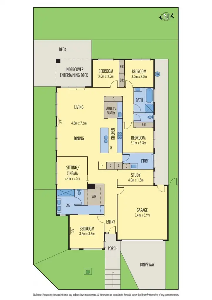 Floorplan of Homely house listing, 21 Treefern Street, Leopold VIC 3224