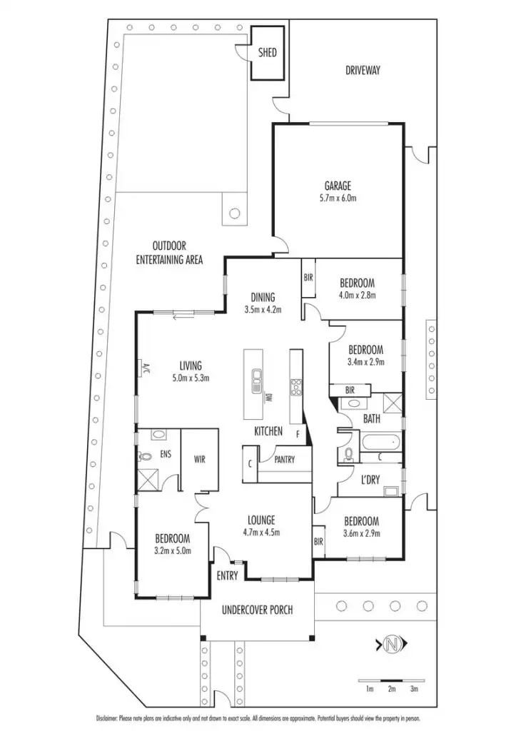 Floorplan of Homely house listing, 14 Lancefield Circuit, Eynesbury VIC 3338