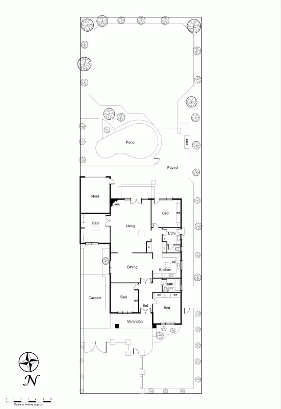 Floorplan of Homely house listing, 64 Murray Road, Mckinnon VIC 3204