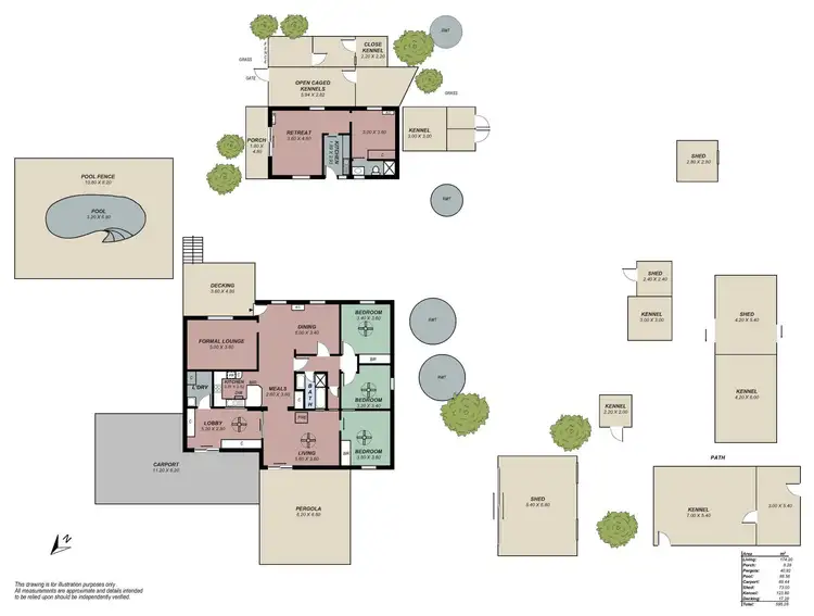 Floorplan of Homely house listing, 58 Grivell Road, Verdun SA 5245
