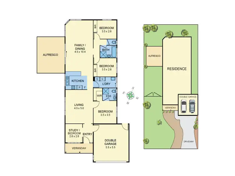 Floorplan of Homely house listing, 15 McQuillan Way, Burnside VIC 3023