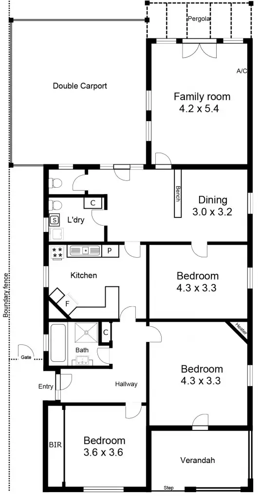 Floorplan of Homely house listing, 129 Best Street, Wagga Wagga NSW 2650
