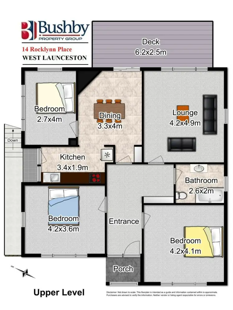 Floorplan of Homely house listing, 14 Rocklynn Place, West Launceston TAS 7250