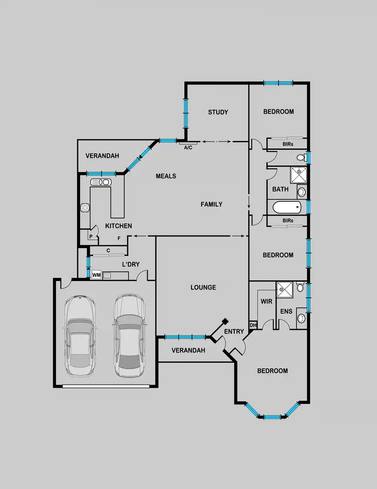 Floorplan of Homely house listing, 33 St Helens Ave, Lake Gardens VIC 3355
