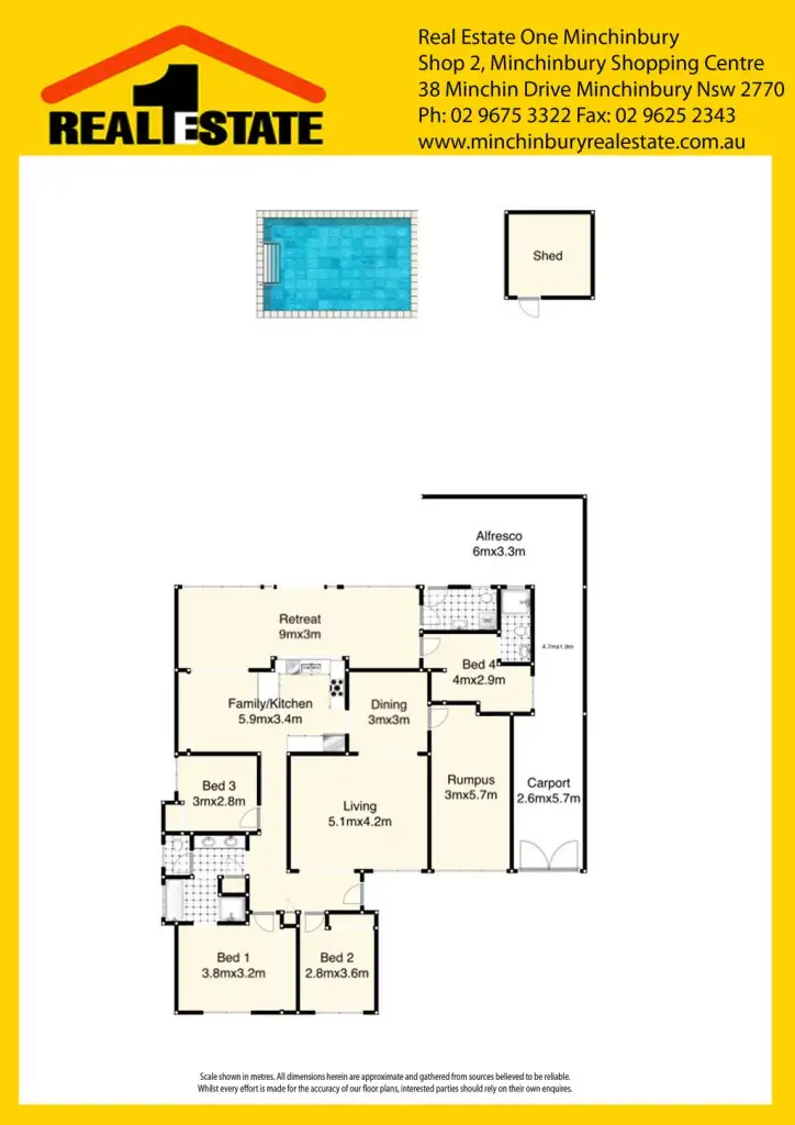 Floorplan of Homely house listing, 50 Charmer Crescent, Minchinbury NSW 2770