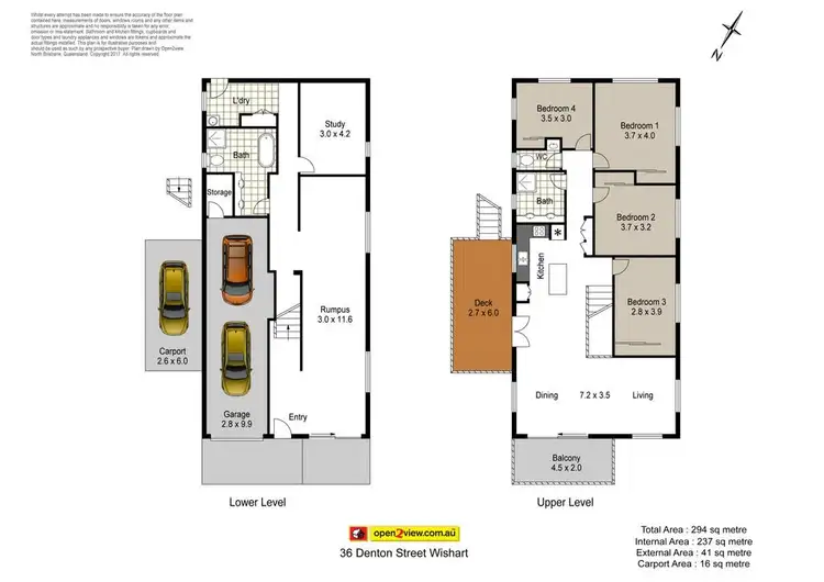 Floorplan of Homely house listing, 2 Casson Street, Wishart QLD 4122