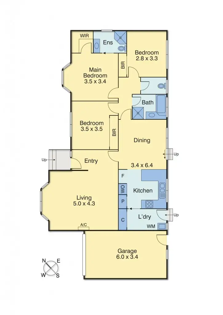 Floorplan of Homely unit listing, 4/36 Clarkestown Avenue, Mount Eliza VIC 3930