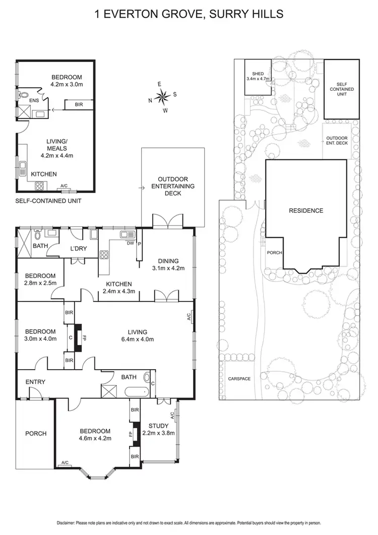 Floorplan of Homely house listing, 1 Everton Grove, Surrey Hills VIC 3127