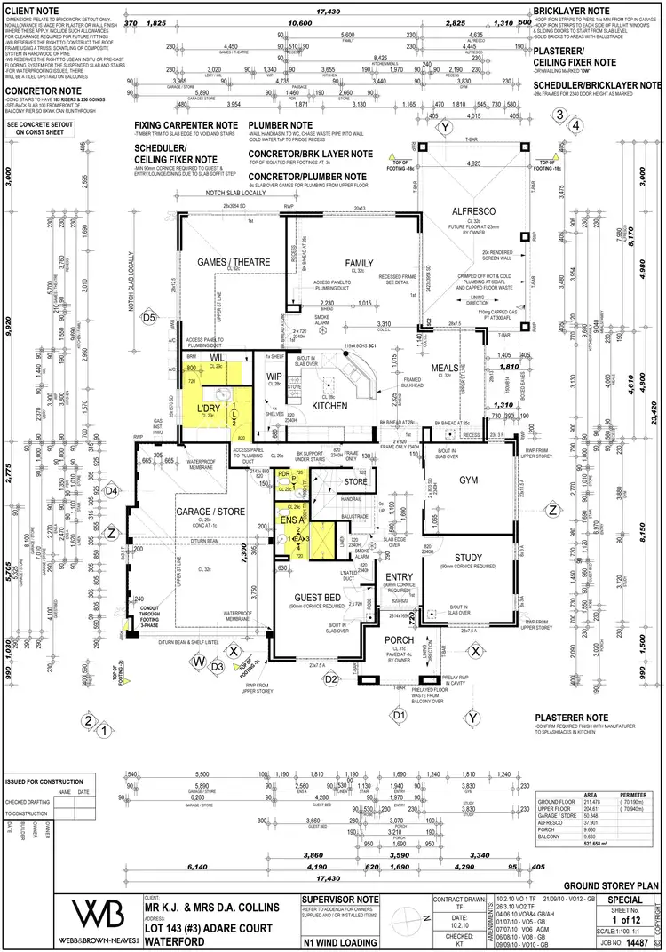 Floorplan of Homely house listing, 3 Adare Court, Waterford WA 6152