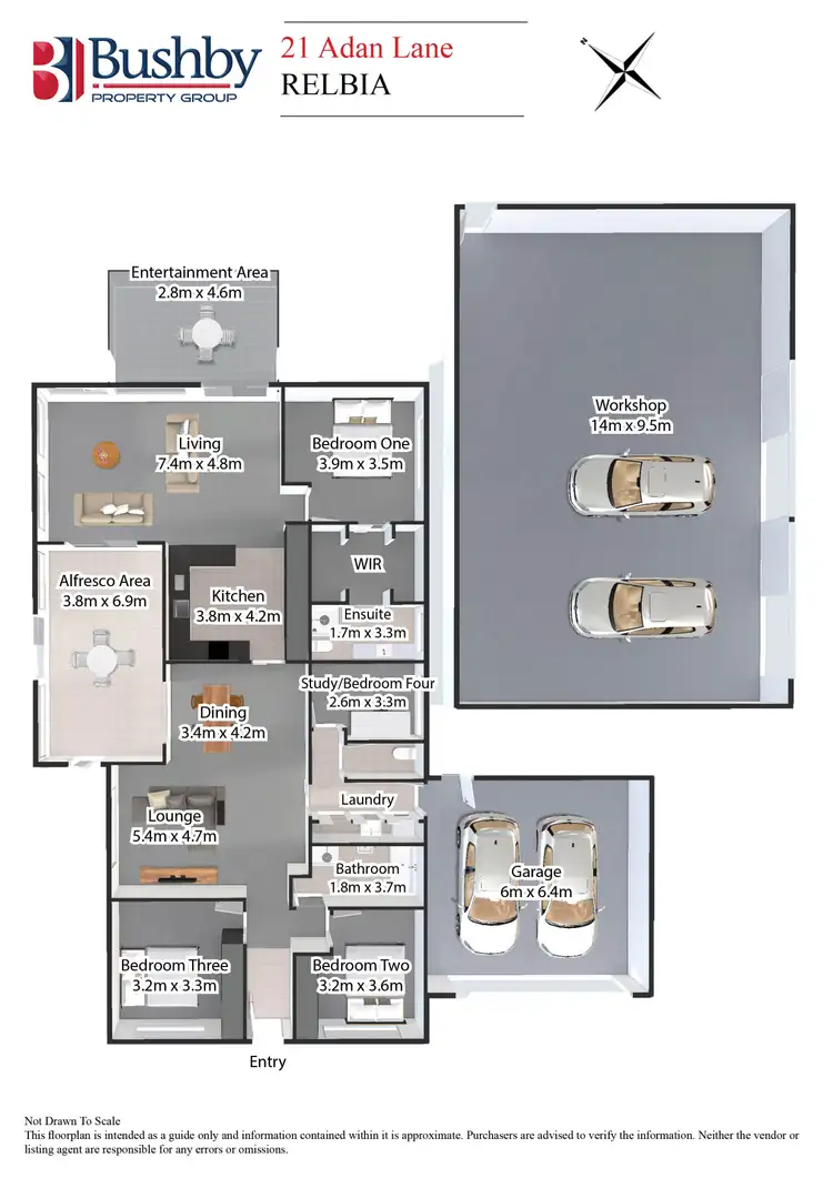 Floorplan of Homely house listing, 21 Adan Lane, Relbia TAS 7258