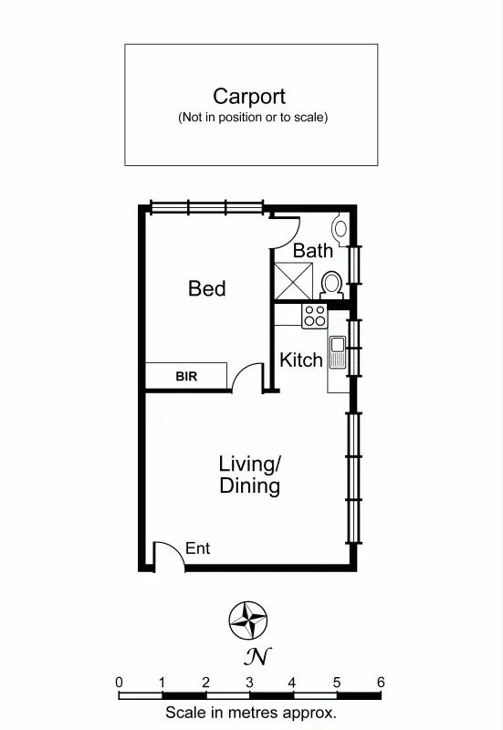 Floorplan of Homely apartment listing, 17/231 Dandenong Road, Prahran VIC 3181