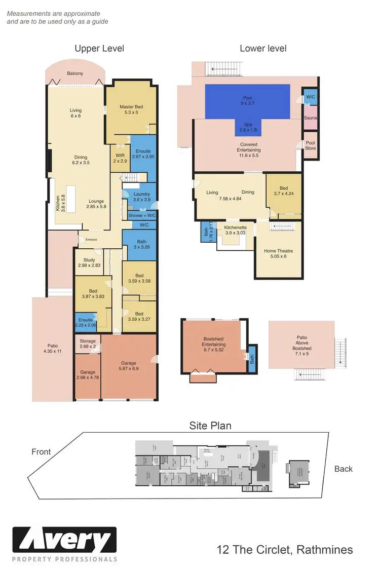 Floorplan of Homely house listing, 12 The Circlet, Rathmines NSW 2283