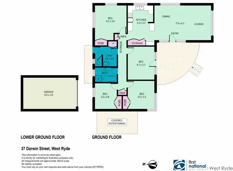 Floorplan of Homely house listing, 37 Darwin Street, West Ryde NSW 2114