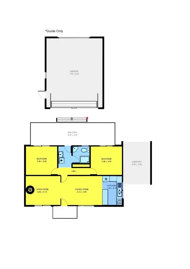 Floorplan of Homely house listing, 4 Phillip Court, St Leonards VIC 3223