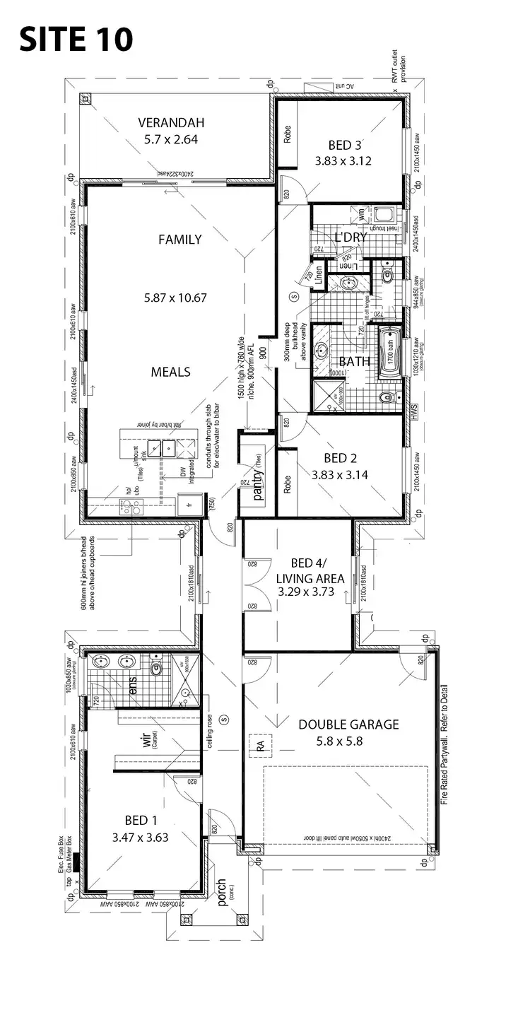 Floorplan of Homely house listing, 10/45 Fourth Avenue, Klemzig SA 5087