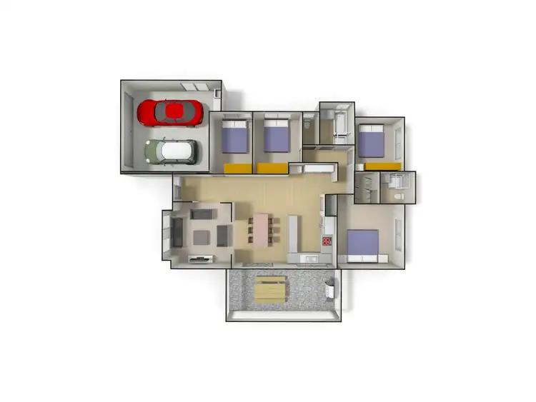 Floorplan of Homely house listing, 5 Ellie Court, Yamanto QLD 4305