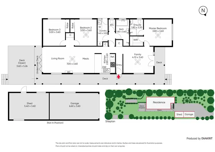 Floorplan of Homely house listing, 125 St Johns Wood Road, Blairgowrie VIC 3942
