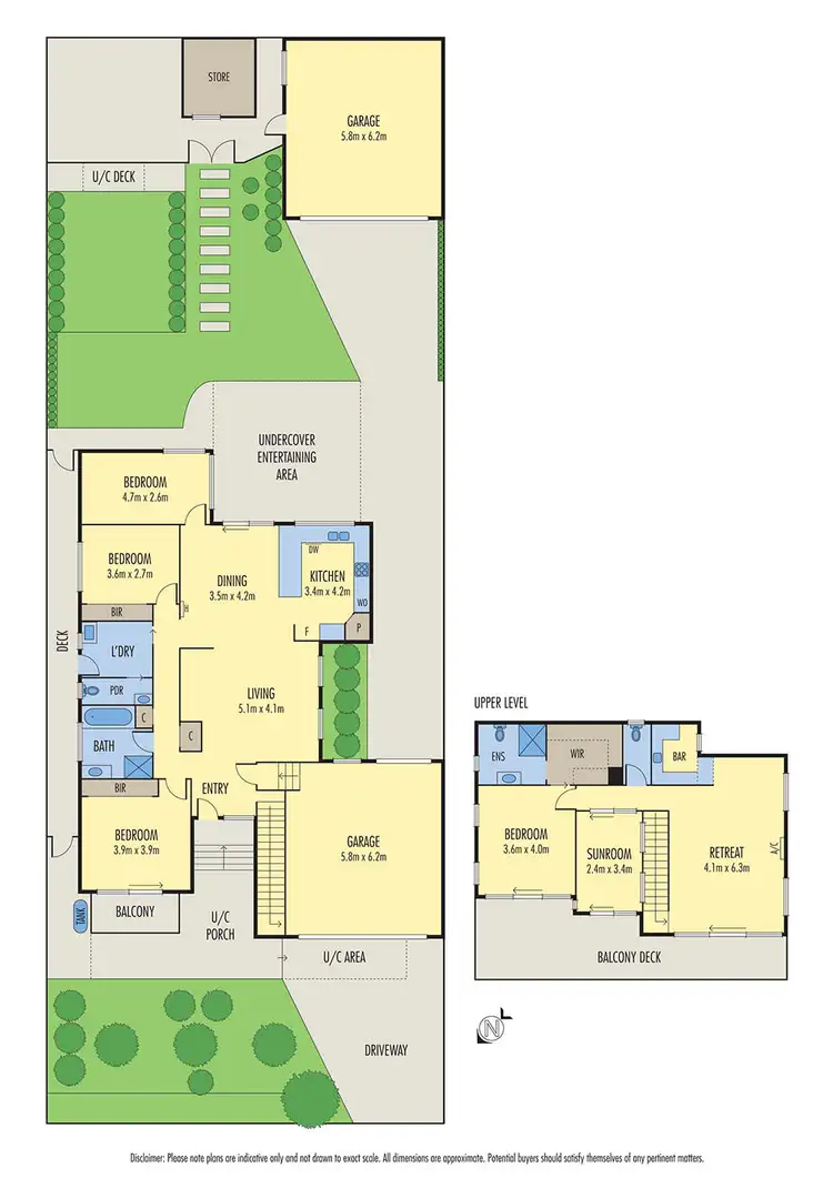 Floorplan of Homely house listing, 127 Geelong Road, Portarlington VIC 3223