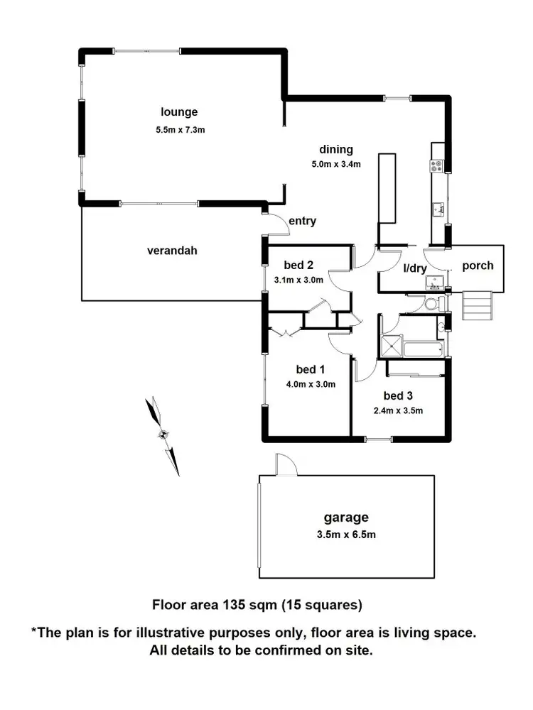 Floorplan of Homely house listing, Address available on request