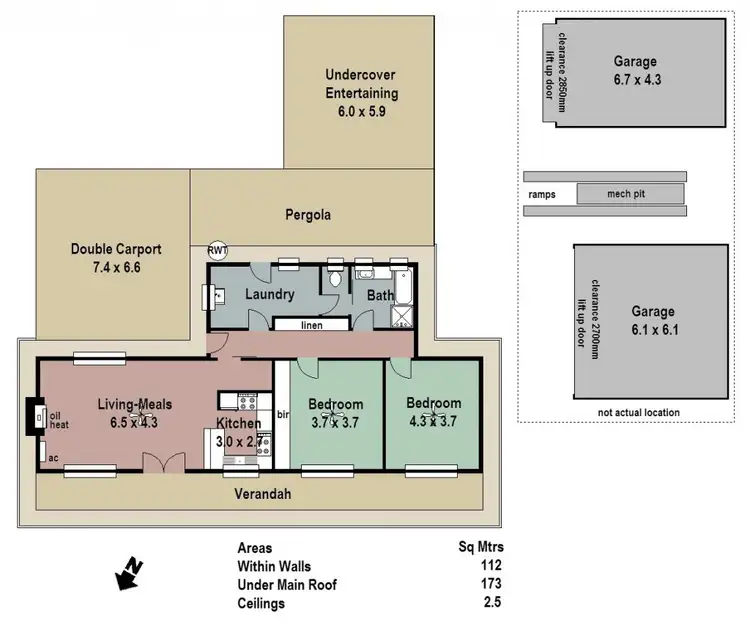 Floorplan of Homely house listing, 764 Onkaparinga Valley Road, Oakbank SA 5243