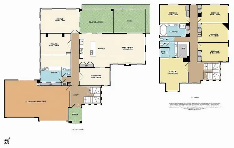Floorplan of Homely house listing, 4A Lords Court, Lysterfield VIC 3156
