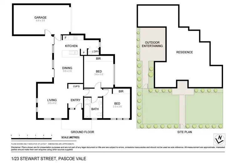 Floorplan of Homely house listing, 1/23 Stewart Street, Pascoe Vale VIC 3044