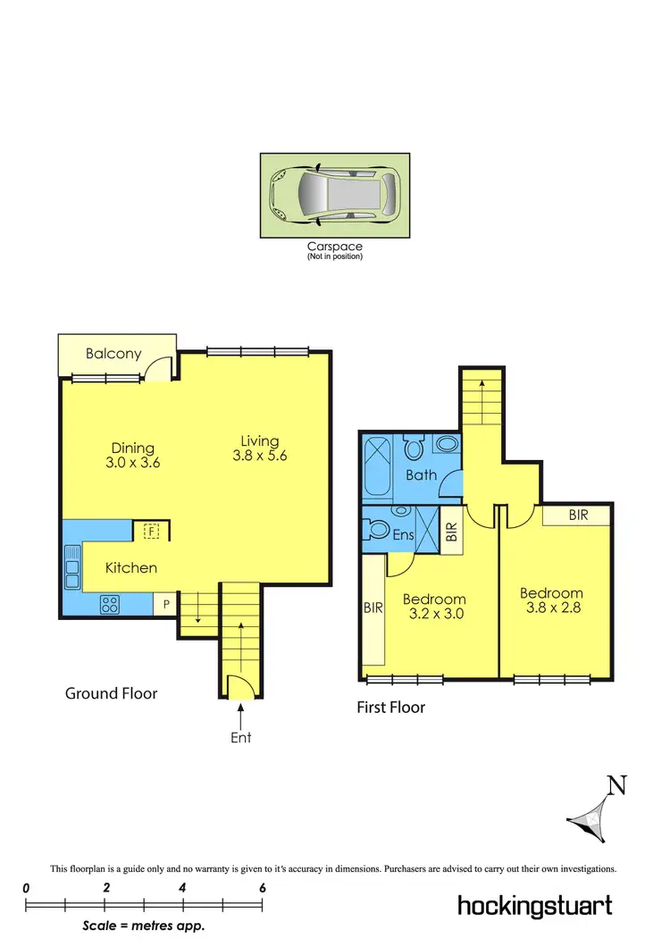 Floorplan of Homely apartment listing, 42/343 Beaconsfield Parade, St Kilda West VIC 3182