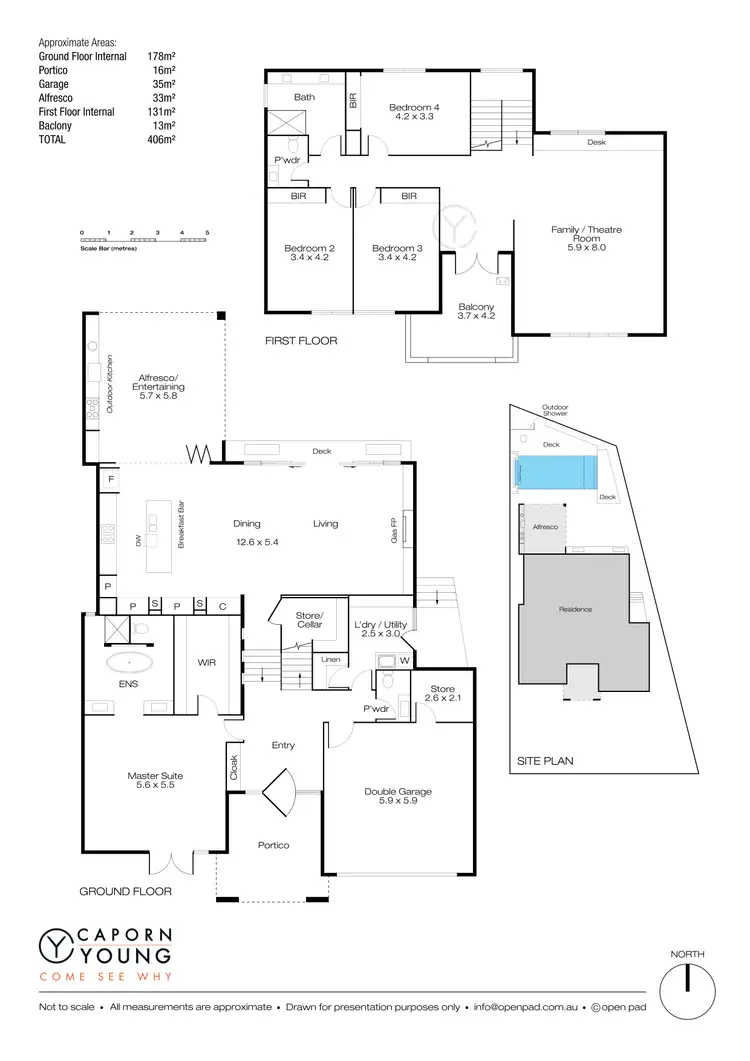 Floorplan of Homely house listing, 4 Gunn Street, Floreat WA 6014