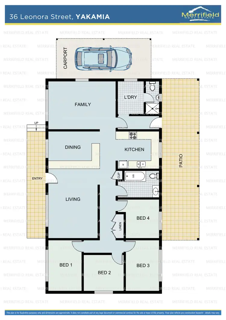 Floorplan of Homely house listing, 36 Leonora Street, Yakamia WA 6330