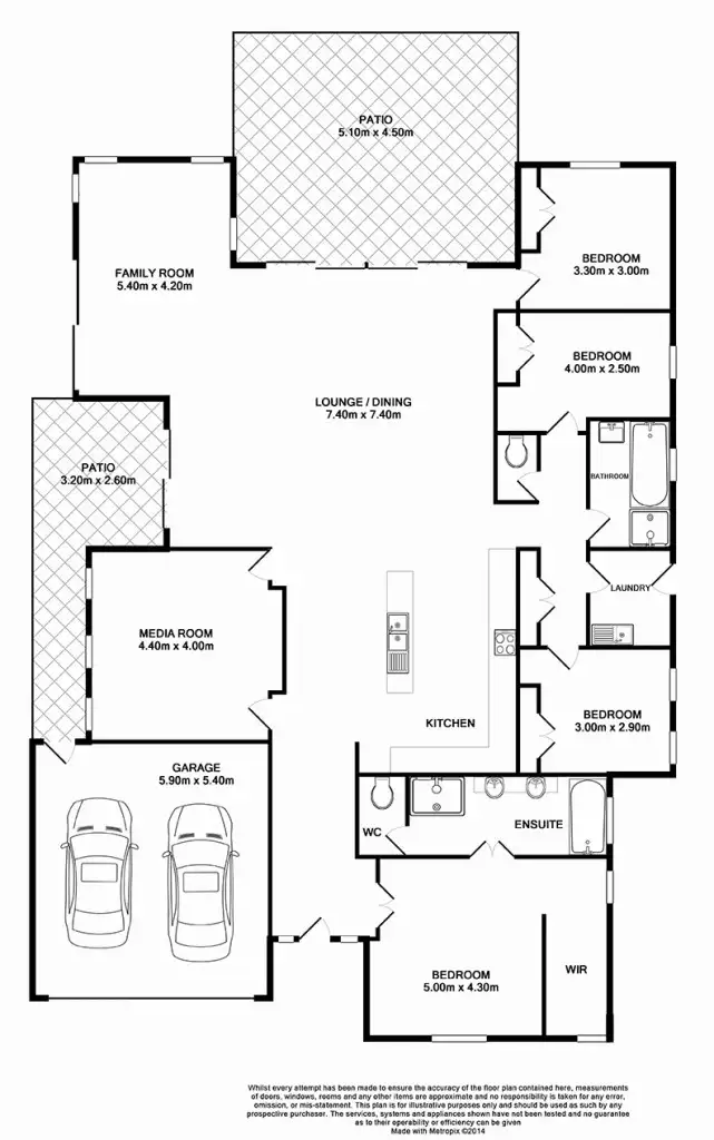 Floorplan of Homely house listing, 86 Parkwood Drive, Heathwood QLD 4110