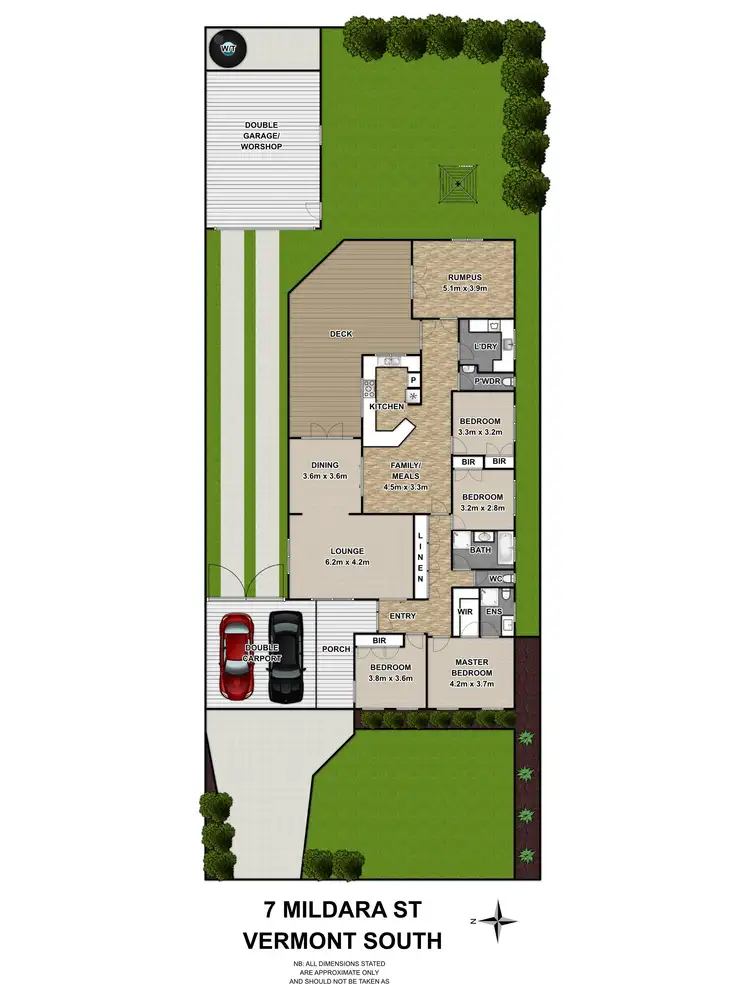 Floorplan of Homely house listing, 7 Mildara Street, Vermont South VIC 3133