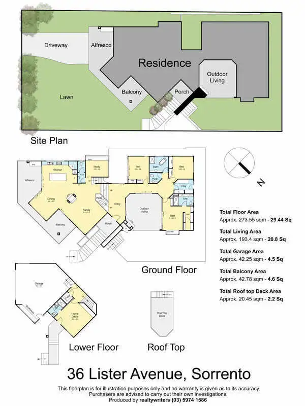 Floorplan of Homely land listing, 36 Lister Avenue, Sorrento VIC 3943