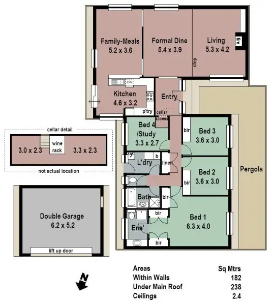 Floorplan of Homely house listing, 16 Protea Crescent, Crafers SA 5152