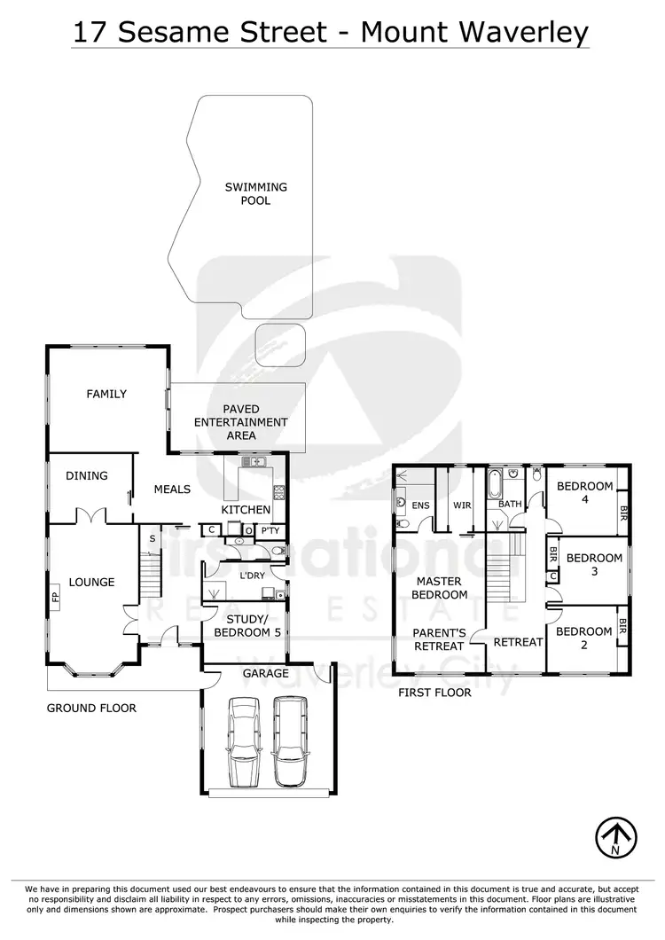 Floorplan of Homely house listing, 17 Sesame Street, Mount Waverley VIC 3149