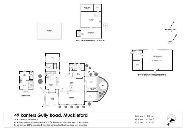 Floorplan of Homely house listing, 49 Ranters Gully Road, Muckleford VIC 3451