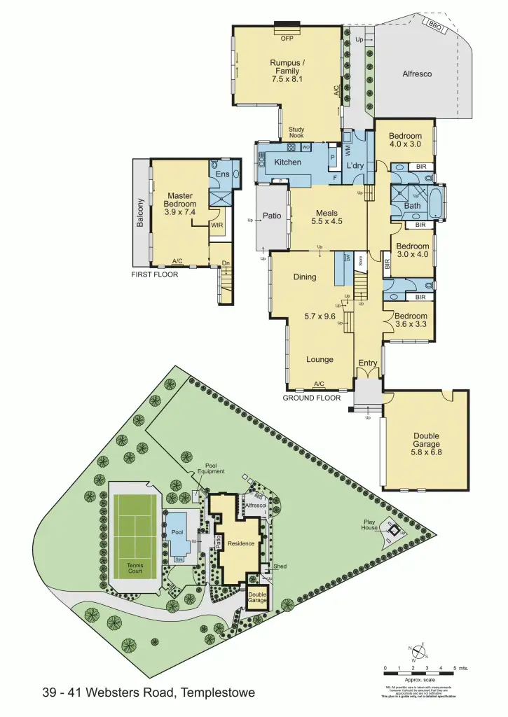 Floorplan of Homely house listing, 39-41 Websters Road, Templestowe VIC 3106