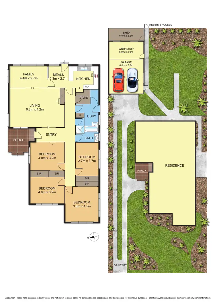 Floorplan of Homely house listing, 12 Park Lane, Mount Waverley VIC 3149