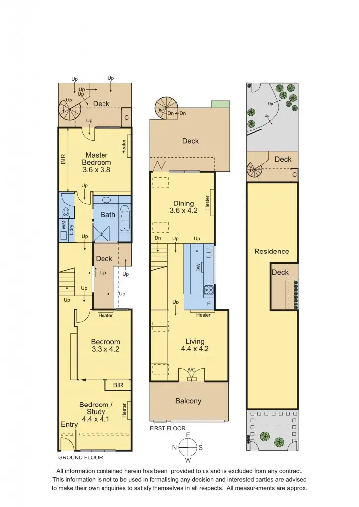 Floorplan of Homely house listing, 95 Mccracken Street, Kensington VIC 3031