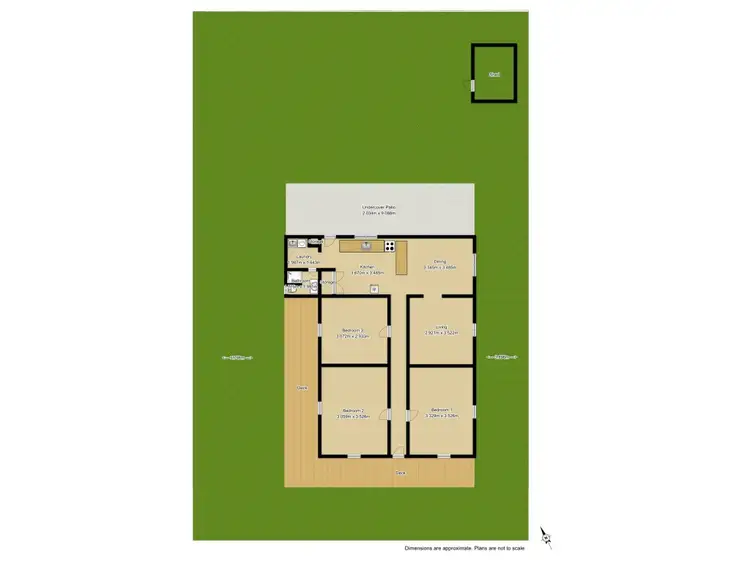 Floorplan of Homely house listing, 348 Powell Street, Grafton NSW 2460