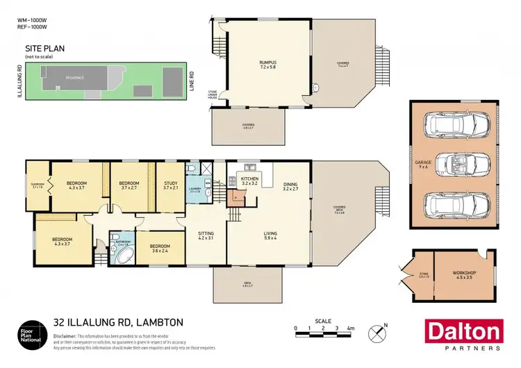 Floorplan of Homely house listing, 32 Illalung Road, Lambton NSW 2299