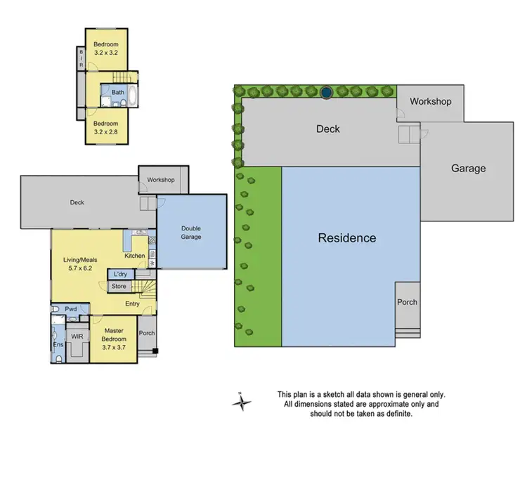 Floorplan of Homely townhouse listing, 3/9-11 Marlborough Road, Heathmont VIC 3135