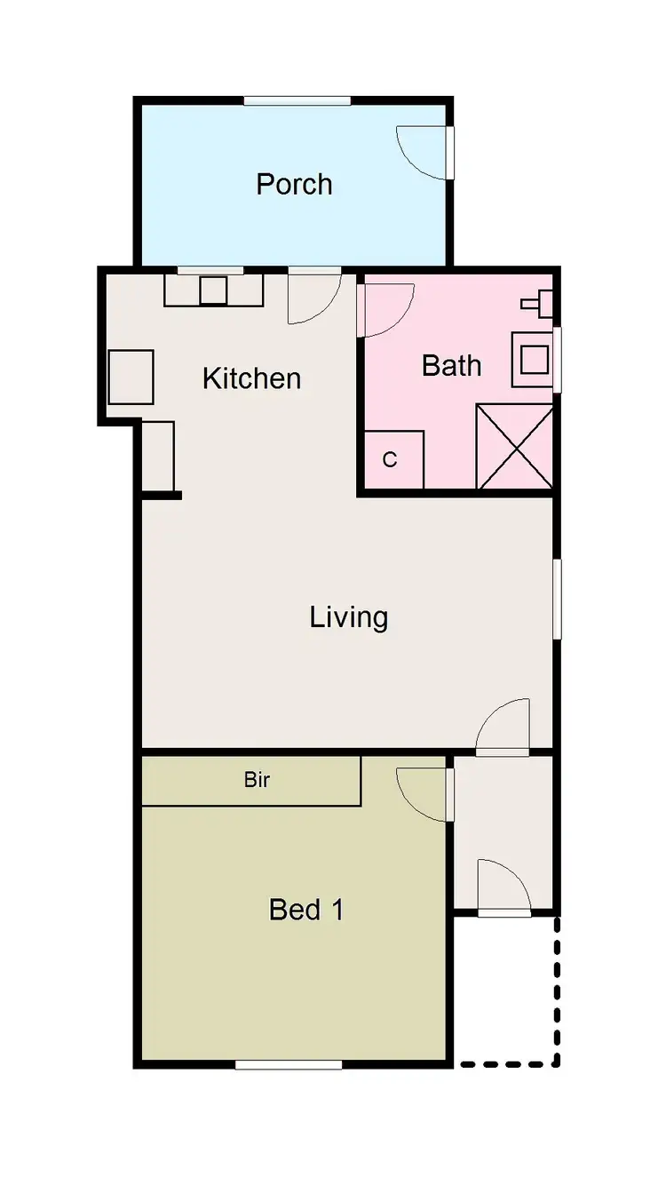 Floorplan of Homely house listing, 6 La Trobe Street, Ballarat VIC 3350