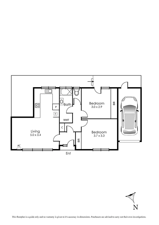 Floorplan of Homely unit listing, 6/3-7 Davies Street, Mentone VIC 3194