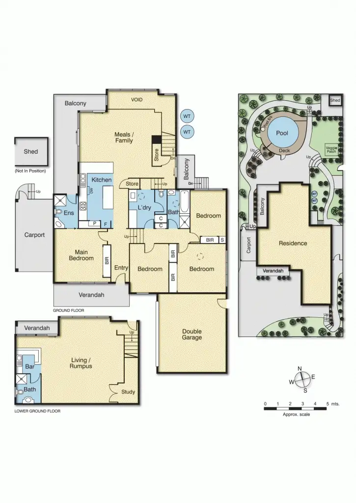 Floorplan of Homely house listing, 125 Brougham Street, Eltham VIC 3095