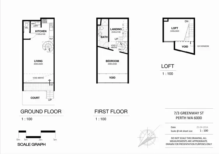 Floorplan of Homely townhouse listing, 7/3 Greenway Street, Perth WA 6000