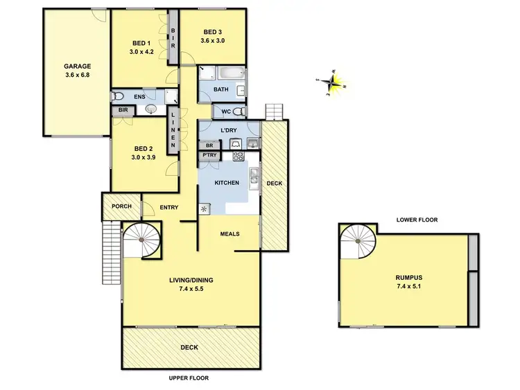 Floorplan of Homely house listing, 9 Antares Court, Torquay VIC 3228