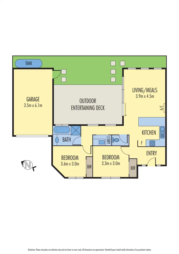 Floorplan of Homely townhouse listing, 7/221-223 Thames Promenade, Chelsea Heights VIC 3196