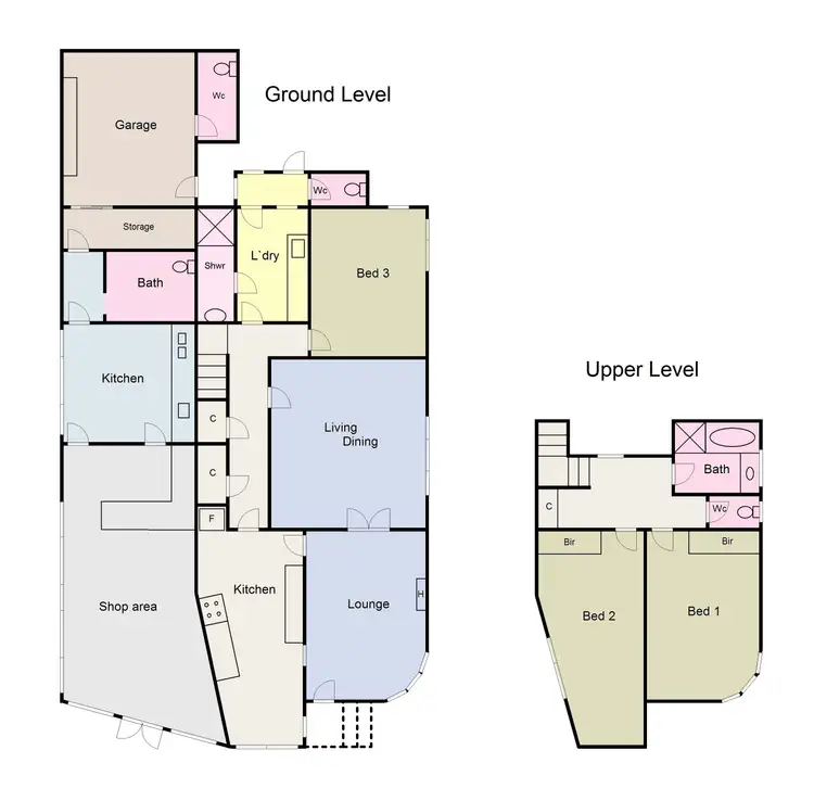 Floorplan of Homely house listing, 230 Grant Street, Golden Point VIC 3350