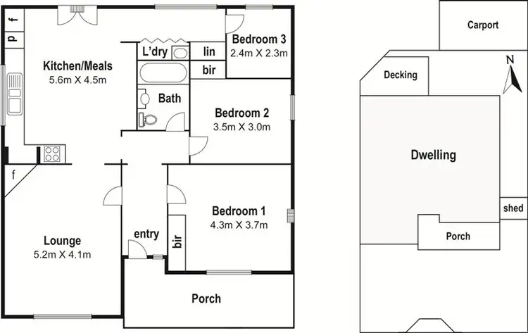 Floorplan of Homely house listing, 1/20 Ethel Grove, Reservoir VIC 3073
