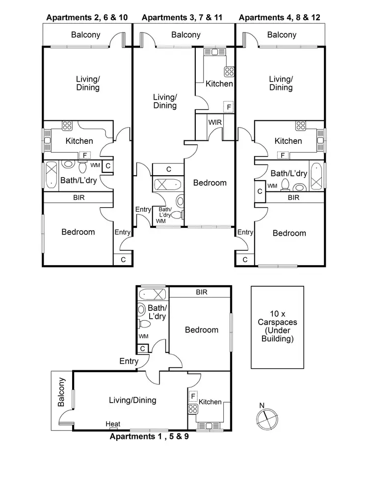 Floorplan of Homely block of units listing, 7 Davidson Street, South Yarra VIC 3141